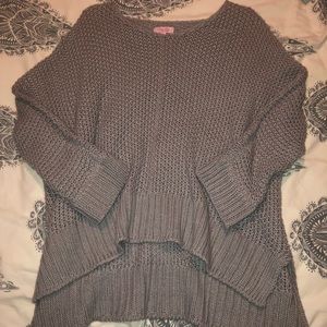 Grey Nit Sweater
